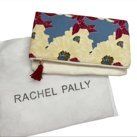Rachel Pally Floral Reversible Foldover Clutch - Picture 1 of 9